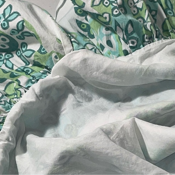 STAUD Carolina Butterfly Puffy Sleeve Minidress - Picture 9 of 16